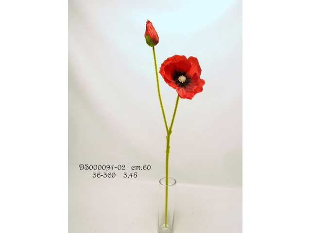 papavero rosso 60cm ds000094