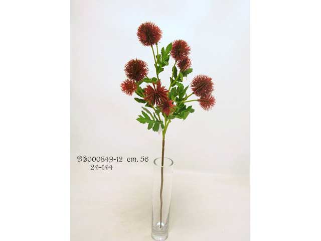 pompom 56cm bordeaux ds000849