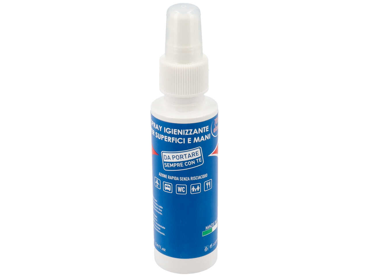 Gel spray igienizzante 100ml 00006