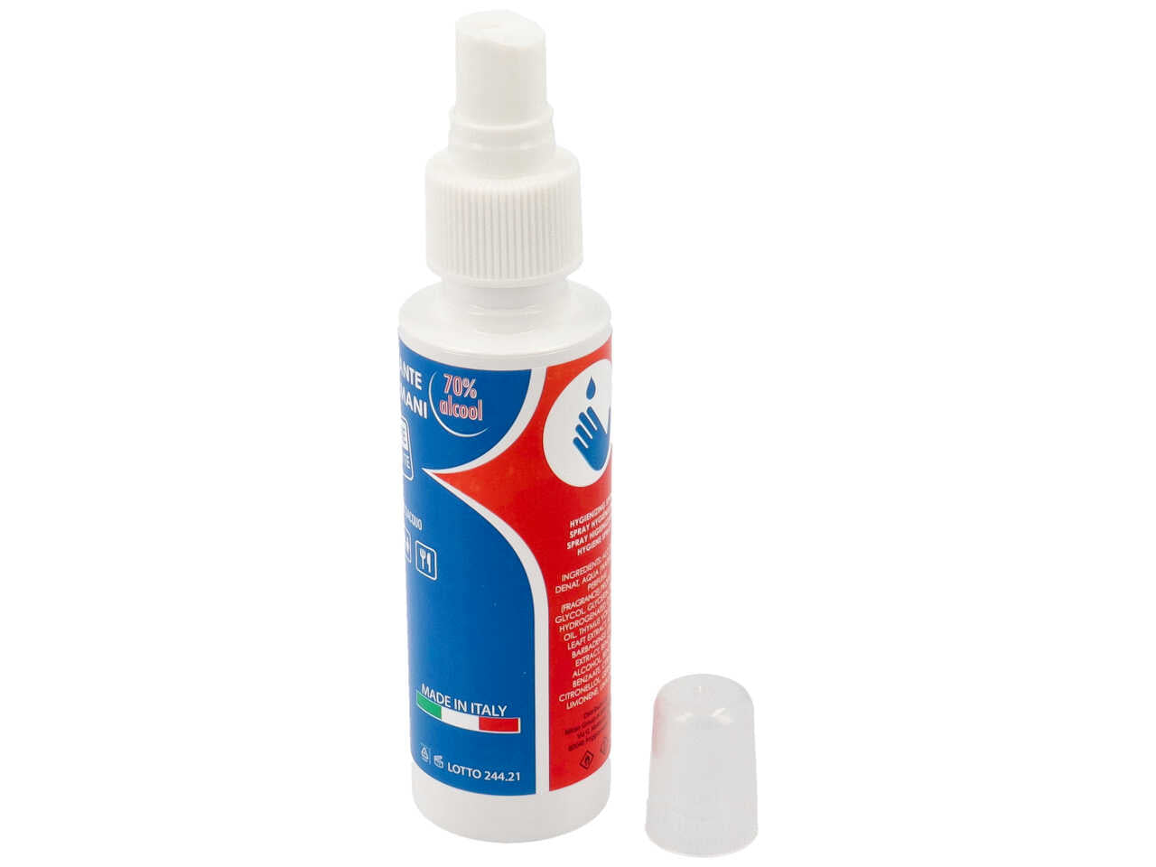 Gel spray igienizzante 100ml 00006