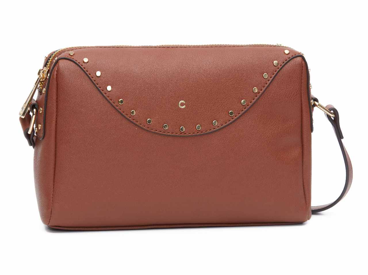 Borsa donna justine collection cognac