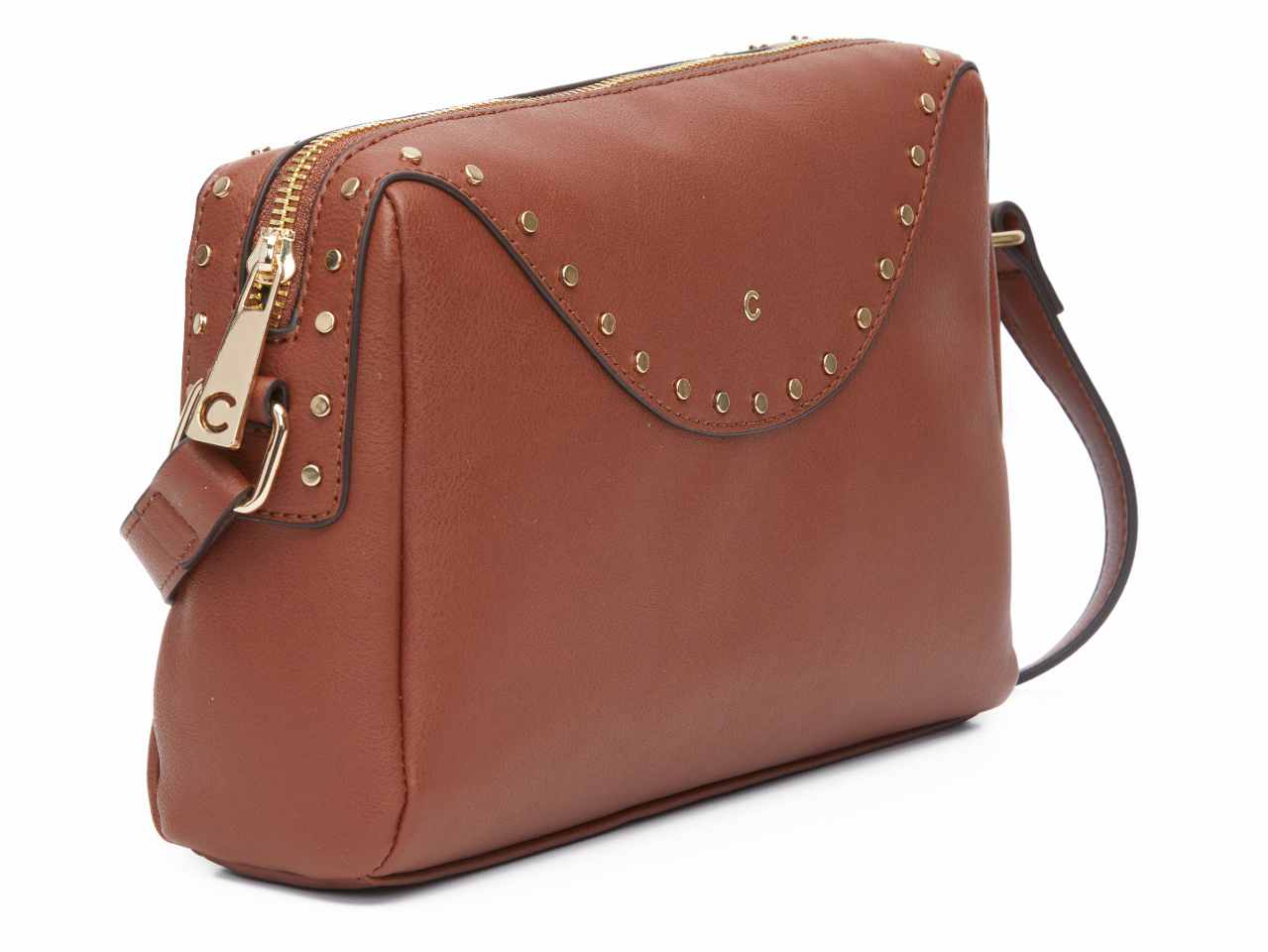 Borsa donna justine collection cognac