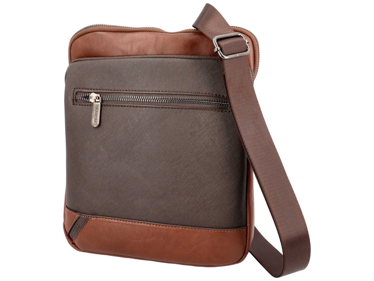 Borsa uomo flynn collection marrone