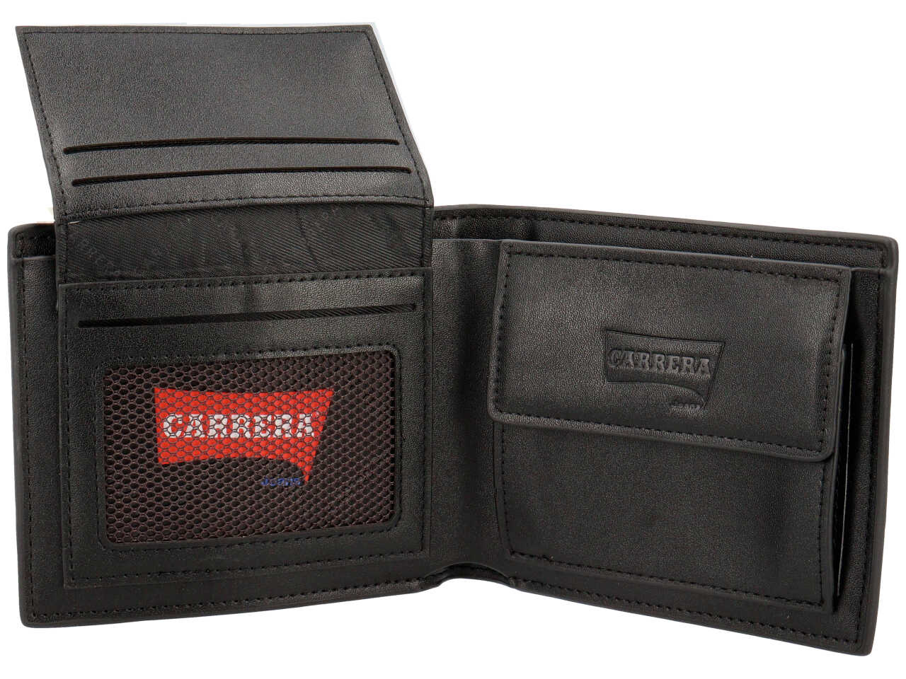 Portafoglio da uomo b-tech collection verde militare composizione: 100% pelle sintetica