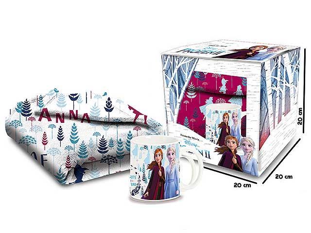 frozen 2 tazza+coperta d00276 mc