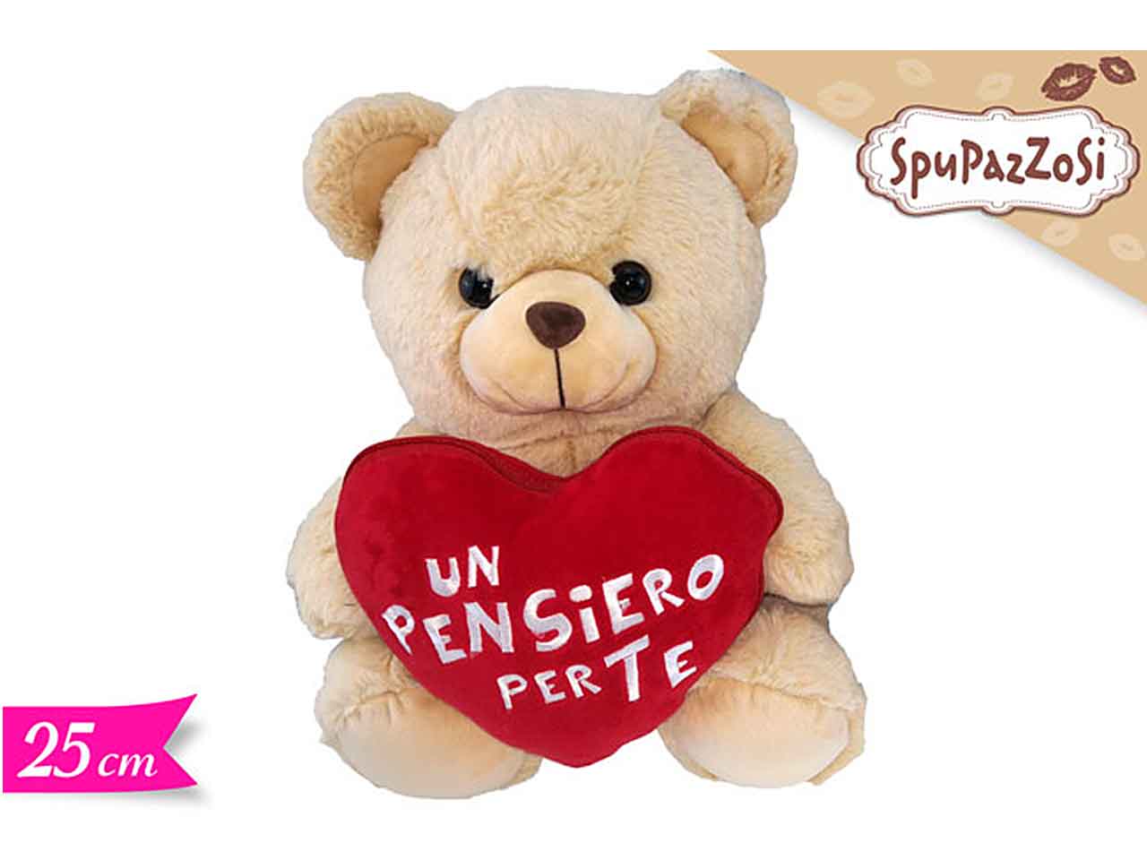 Orso 25cm con cuore