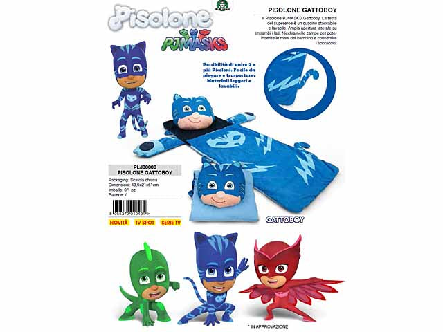 Pisolone pj masks - gattoboy plj00000 - Galiani Store