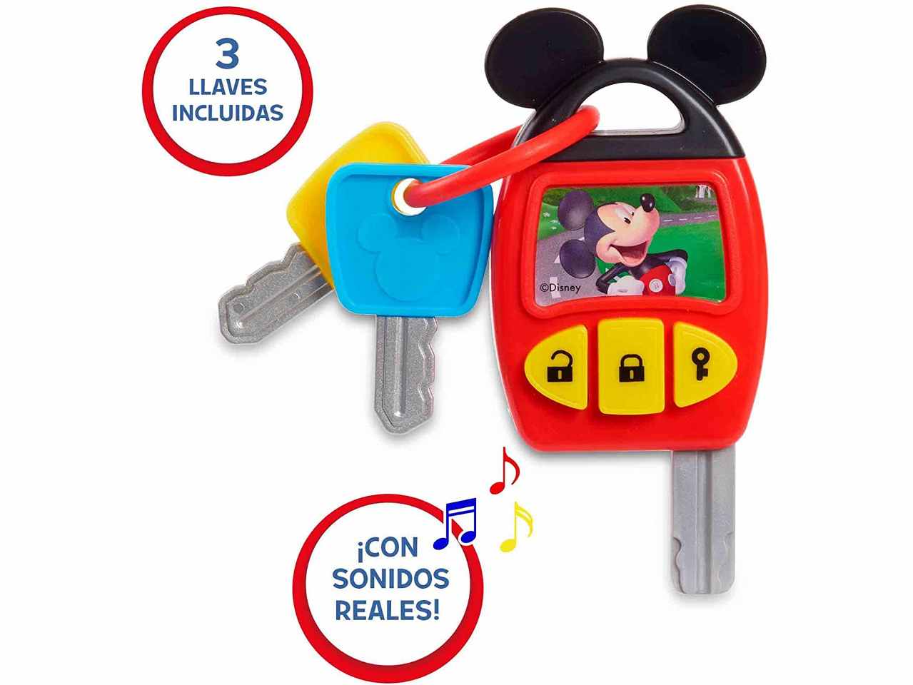 Topolino chiavi sonore mcc18000