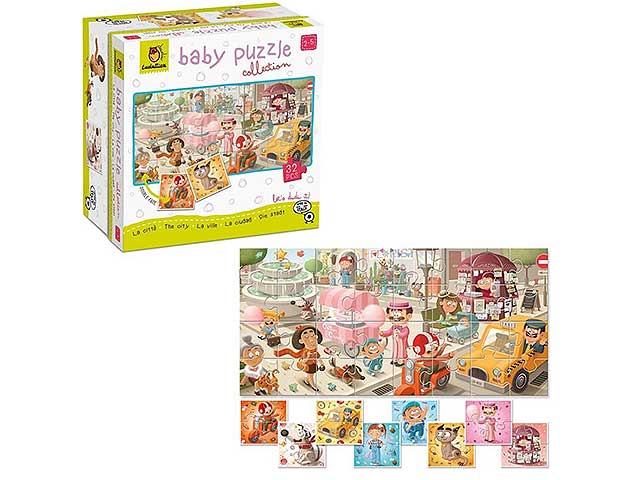 Ludattica dudu' baby puzzle city 20484