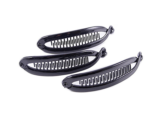 fermaglio banana nera fe306/5