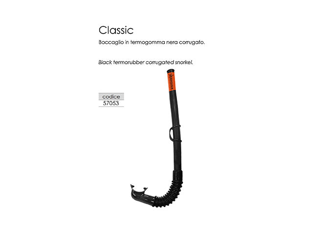 Boccaglio per maschera corrugato classic