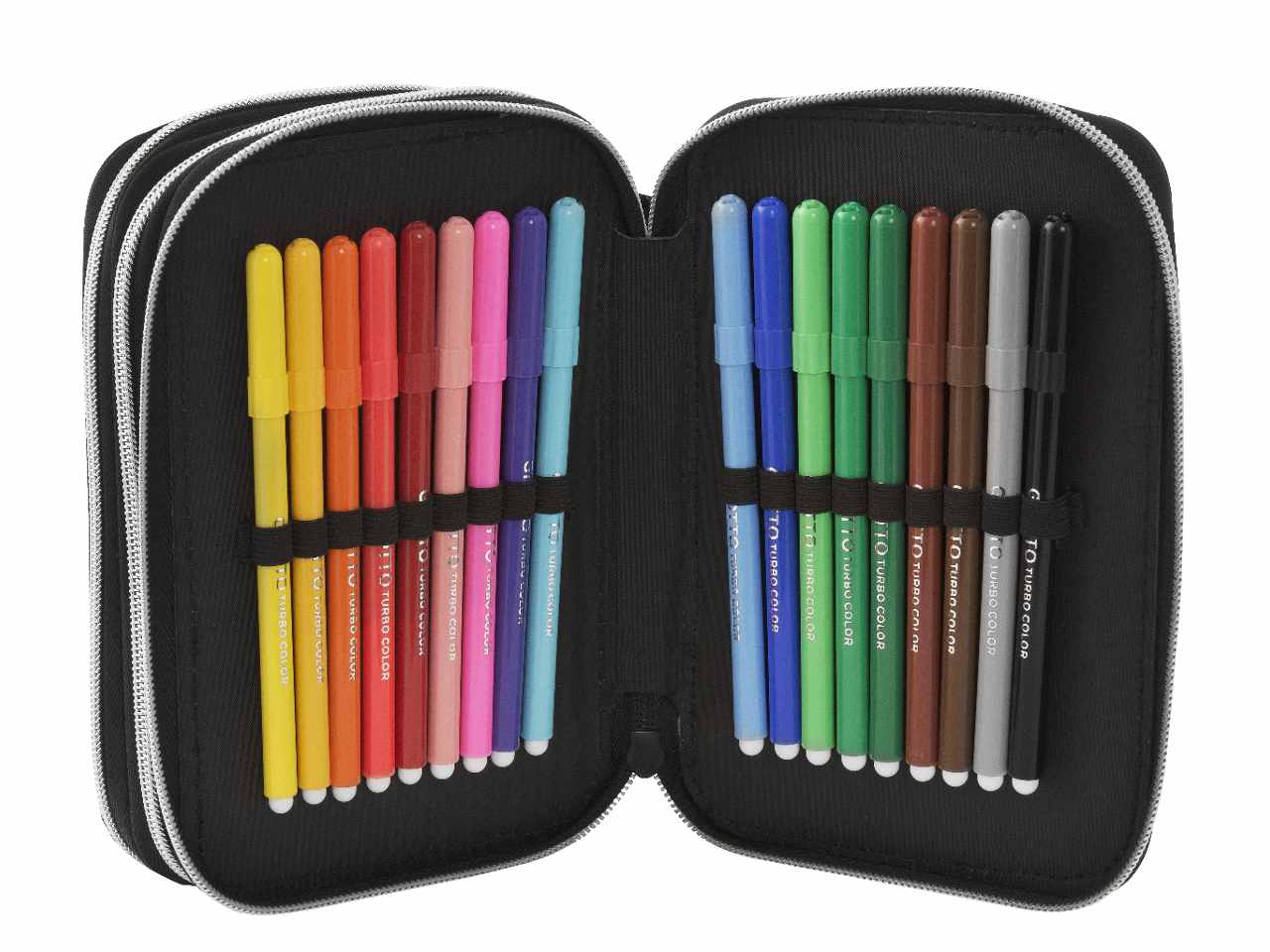 Astuccio corredo 3 zip foam fingers fortnite c/penna frixi