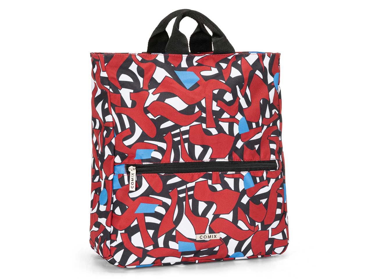 Comix tote borsa zaino allover abstract