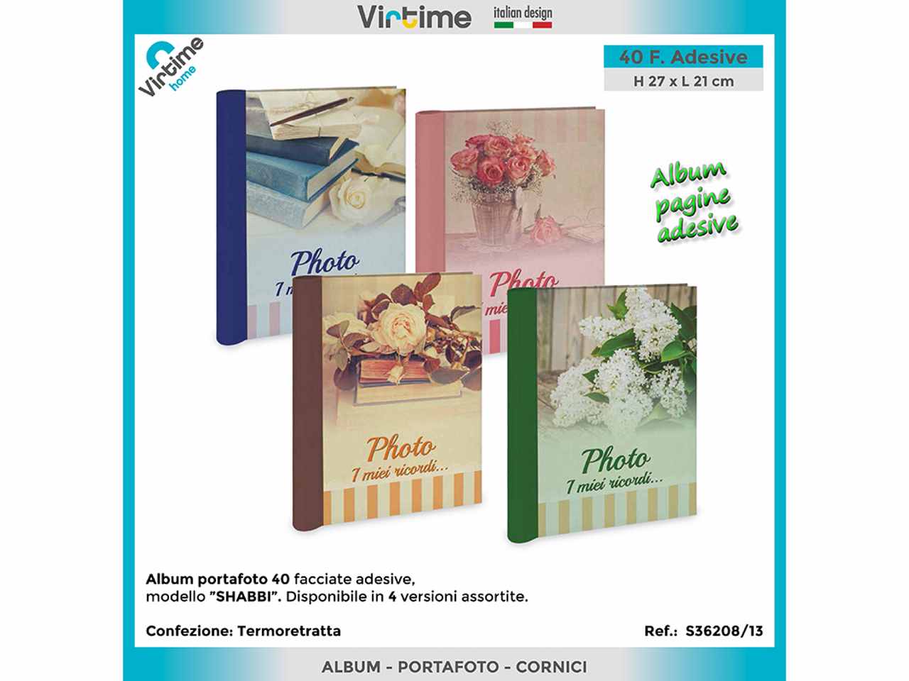 Album porta foto 21x27cm s36208/13