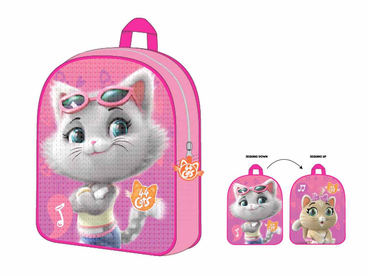 44 gatti zaino girabrilla gatti-615012 Galiani Store