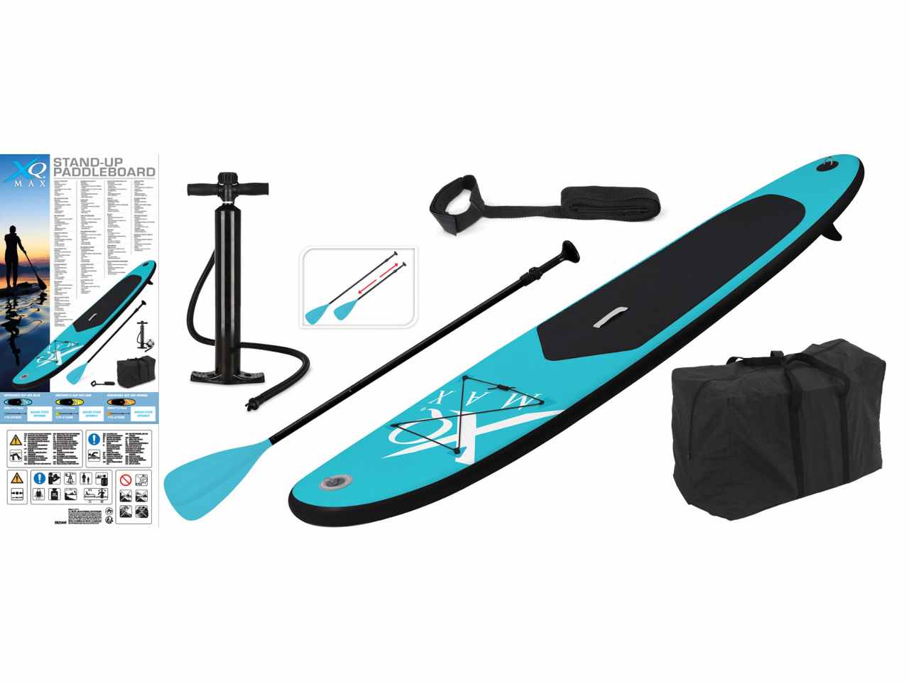 Tavola sup gonfiabile 285 xqmax blu