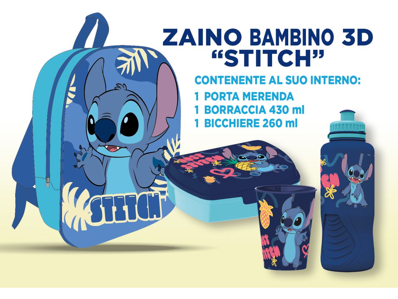 Zainetto Rainbow Con Pon Pon Per Bambini | 18x8x23 Cm, Design Arcobaleno, Pon Pon Removibile | Per Scuola E Avventure