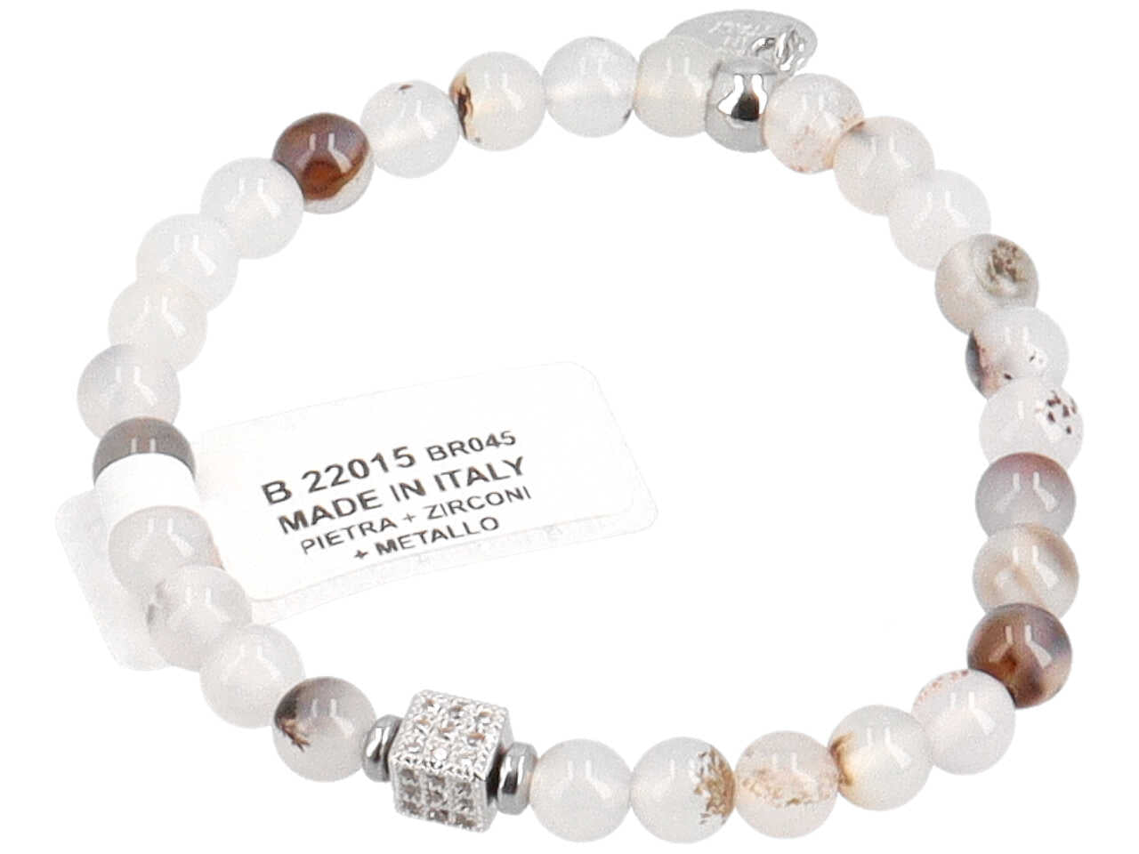 Bracciale pietra c/zirconi b 22015