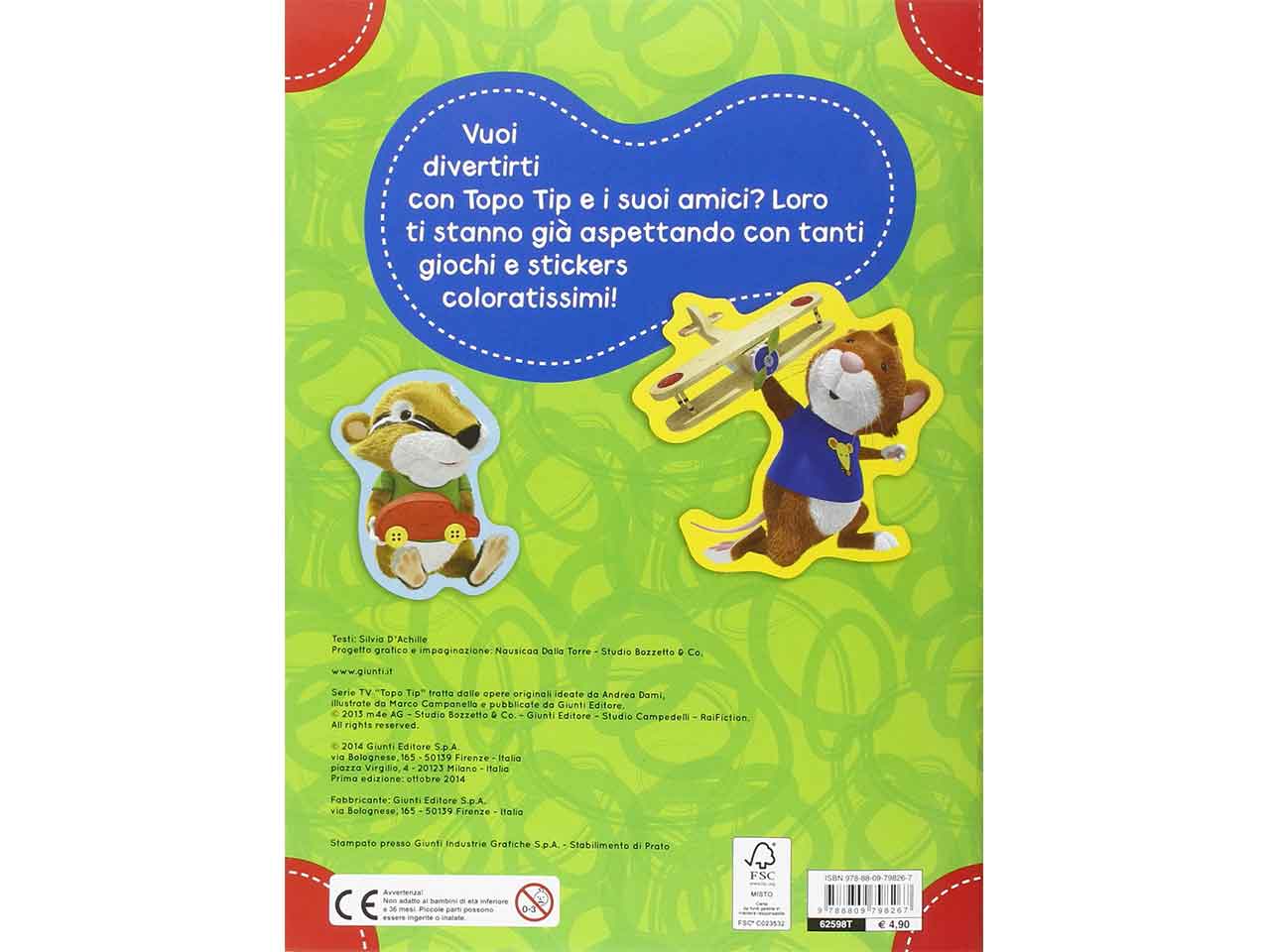 Libro gioca con topo tip