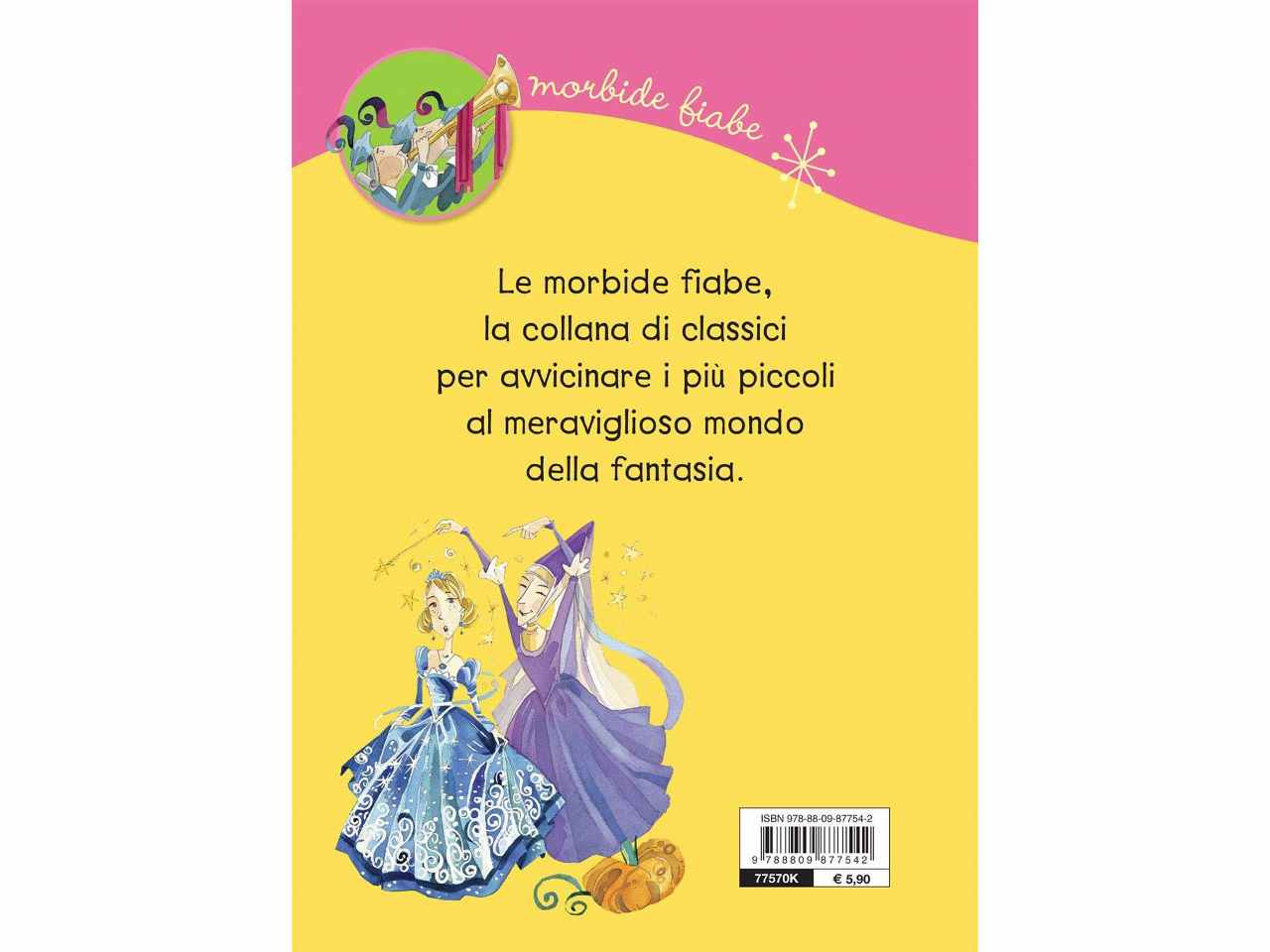 Libro morbide fiabe cenerentola