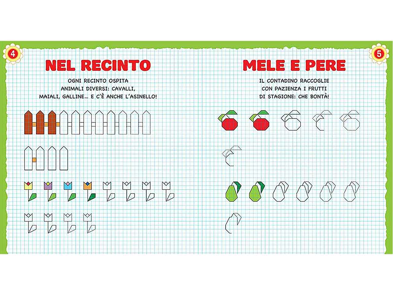Libro fattoria cornicette facili