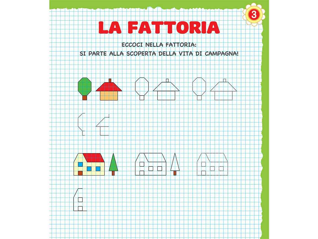 Libro fattoria cornicette facili