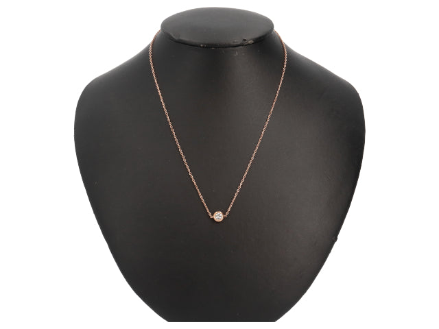 collana acciaio p.luce oro rosa