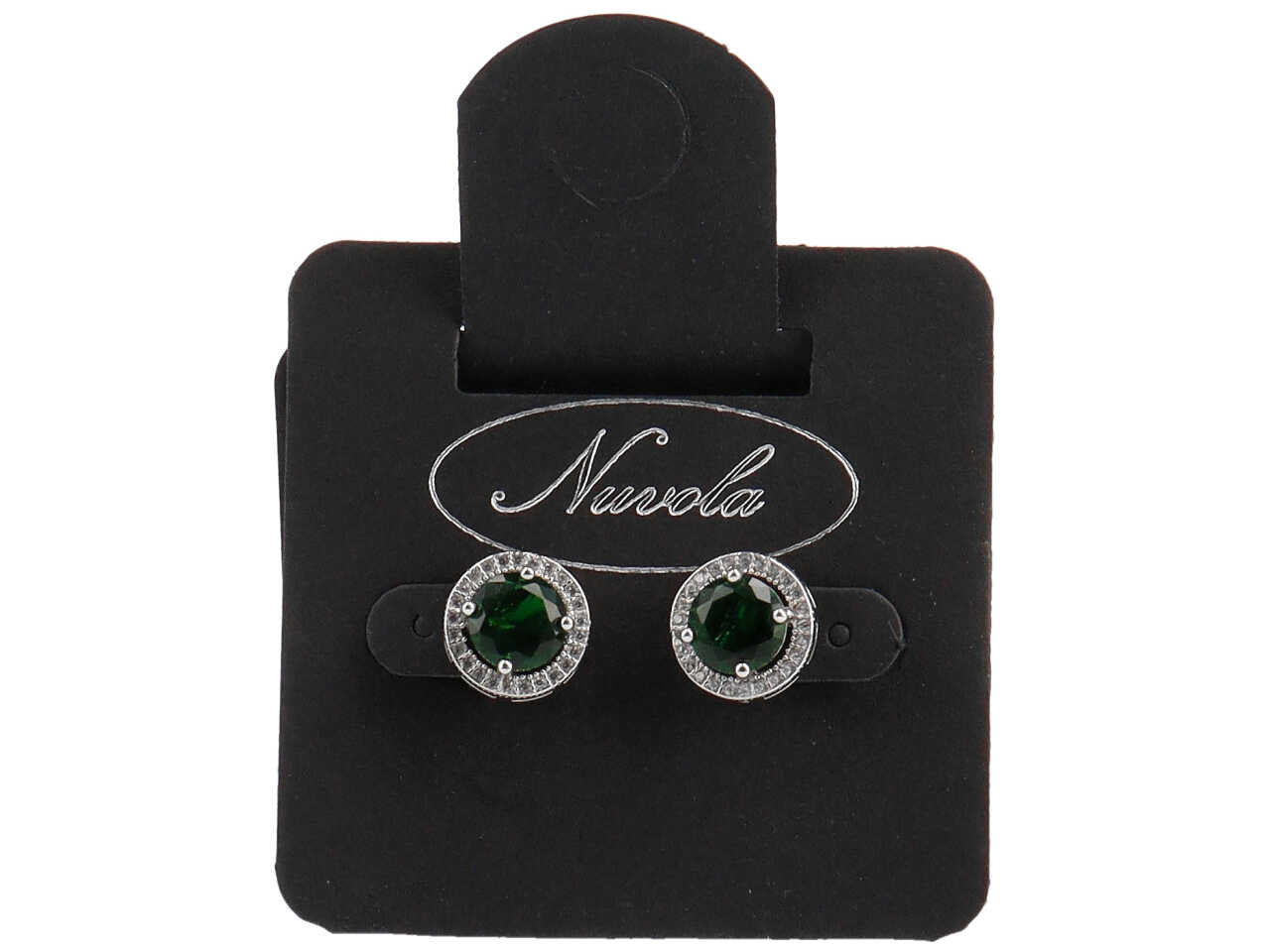 Orecchini princess tondo verde - Store
