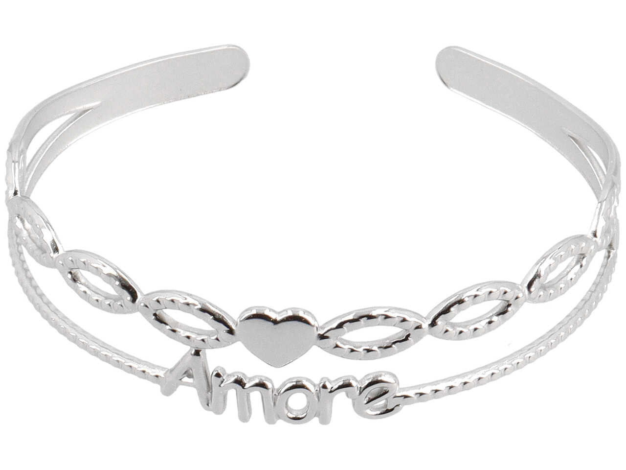 Bracciale rigido 2f amore