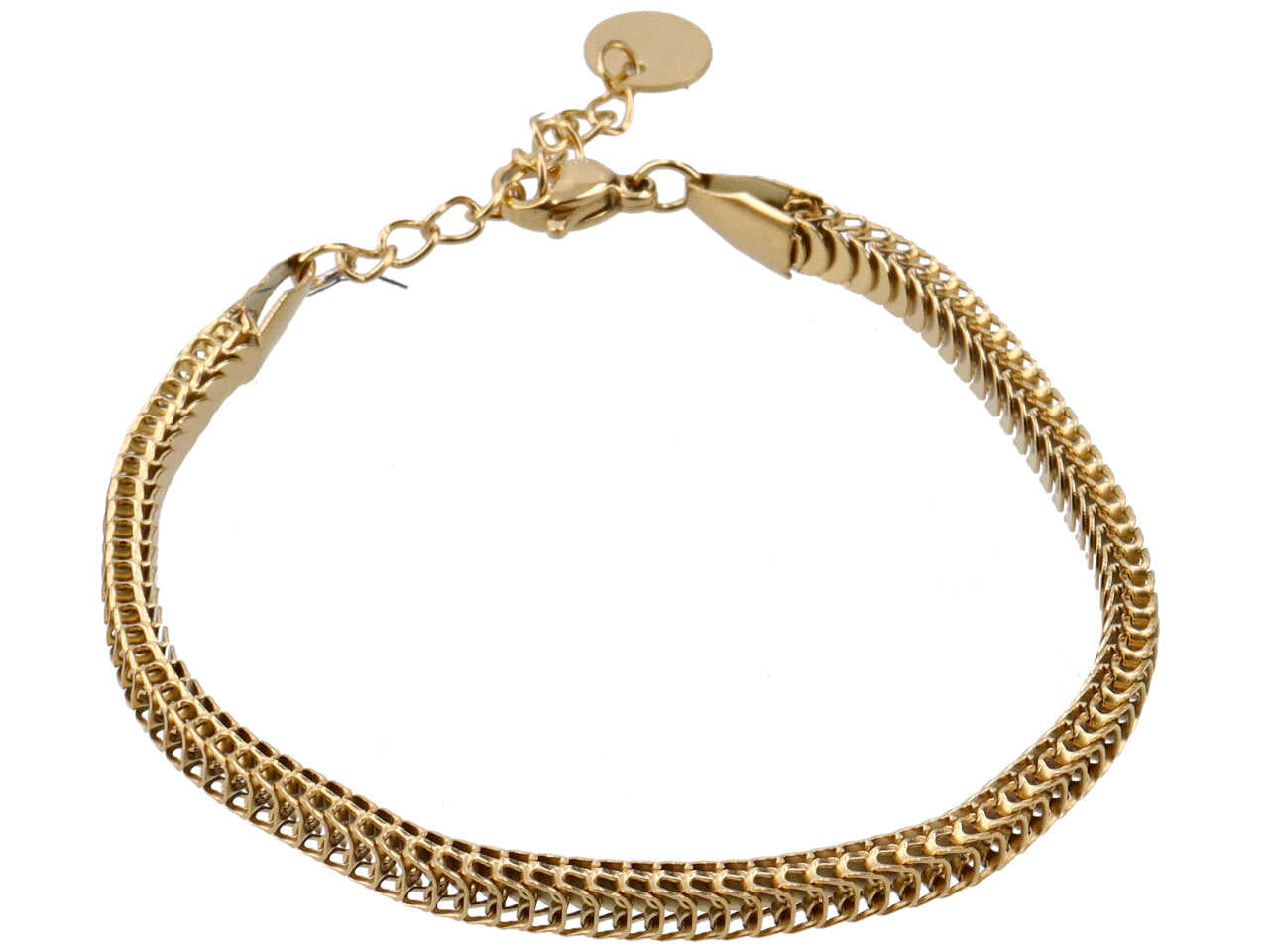 Bracciale oro snake quare