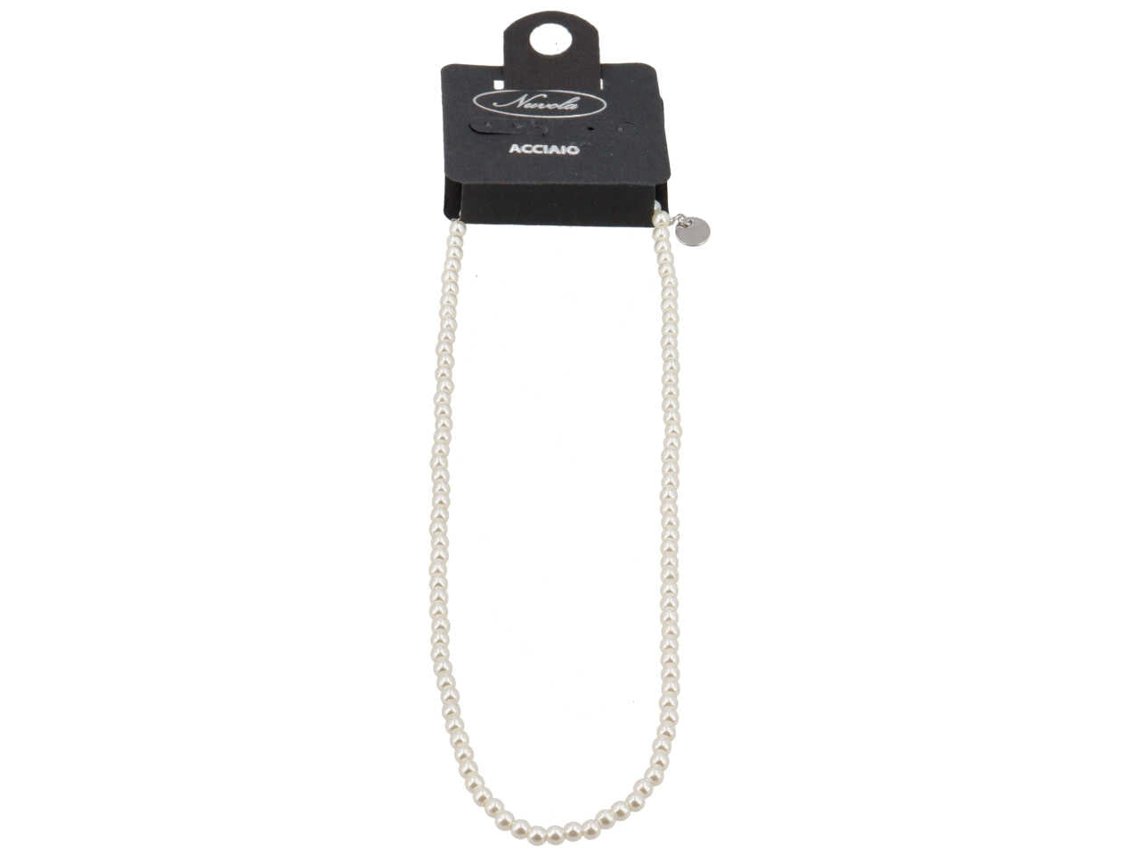Collana con perle piccole 4mm