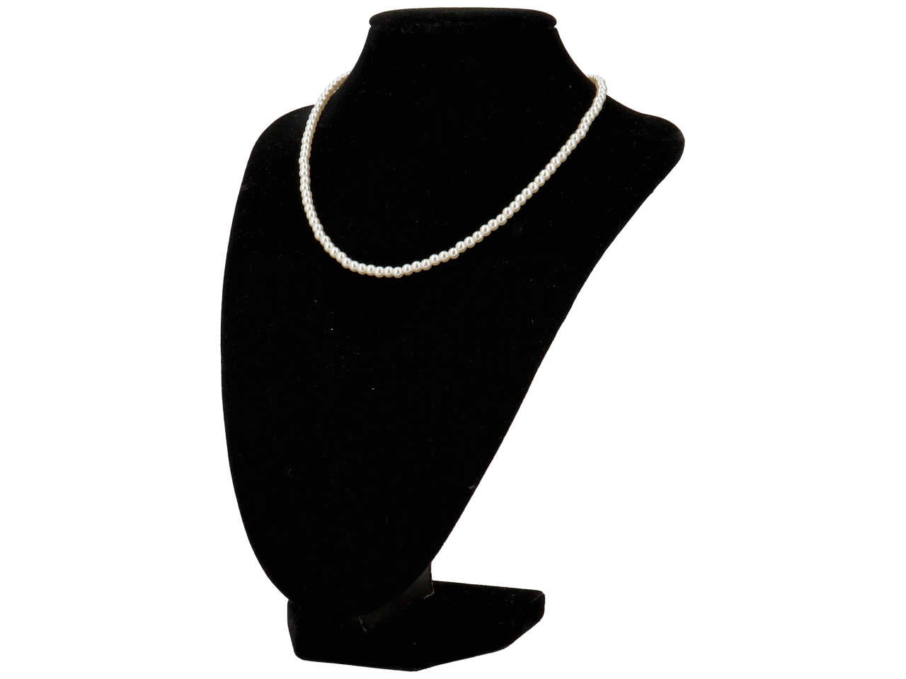 Collana con perle piccole 4mm